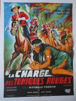 "Westerns": 5 Affichettes 0,60 x 0,80
"Les tuniques écarlates", "Le retour...