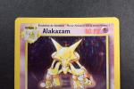 Carte Pokemon 
Contenu : 1 carte rare Alakazam 
Edition : 1er édition...