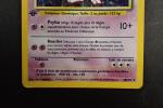 Carte Pokemon 
Contenu : 1 carte rare Mewtwo 
Edition : 1er édition...