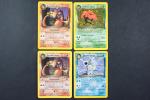 Carte Pokemon 
Contenu : 4 cartes rares dont Dracaufeu obscur, Raflésia...