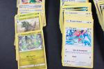 Cartes Pokemon 
Contenu : Ensemble d'environ 600 cartes rares/uncos/communes dont Frisson,...