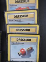 Carte Pokemon 
Contenu : lot de 62 cartes dresseurs rares/uncos Peluche...