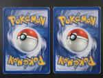 Carte Pokemon 
Contenu : 2 cartes rares Mélofée, Tygnon 
Edition : réédition...