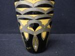 C. HOUPPO - ART DECO - Grand vase ovoïde en...