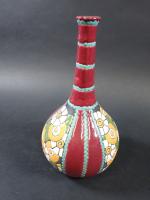 Henri GANDAIS (1889-1958) : Vase soliflore en céramique émaillée à...