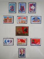 6 reliures Safe pré imprimées d'URSS de 1965 à 1989...