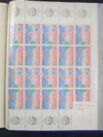 1 carton de timbres de France avec 7 classeurs et...