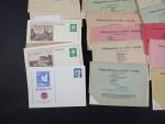 2 cartons avec Allemagne environ 7/800 Entiers et lettres XIXème...