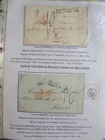 1 classeur de 76 marques postales de BAYONNE et région...