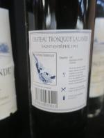 6 bouteilles Château Tronquoy-Lalande Saint-Estèphe, Année 1991, Mise à prix...