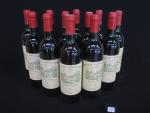 12 bouteilles Château Carbonnieux Grand Cru Classé de Graves, Pessac...