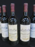 6 bouteilles Château Tronquoy-Lalande Saint-Estèphe Cru Bourgeois, Année 1991, rouge,...