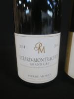 2 bouteilles Batard Montrachet Grand Cru an2014 blanc, Pierre Morey...