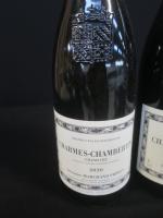 2 bouteilles Charmes Chambertin Grand Cru an2020 rouge, Domaine Marchand...