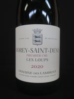 6 bouteilles Morey Saint Denis Premier Cru Les Loups an2020...
