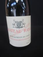 1 bouteille Château Rayas Châteauneuf du Pape Réserve an2010 rouge,...