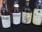 1 bouteille Vin Jaune du Jura 62cl étiquette détériorée, 1...