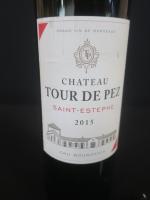 1 bouteille Château Tour de Pez Cru Bourgeois, Saint-Estèphe, année...