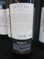 6 bouteilles Château de Ricaud, Cadillac, Côtes de Bordeaux, Vignobles...