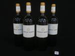 4 bouteilles Château Rahoul Graves, Vignobles Dourthe, année 2014, rouge,...