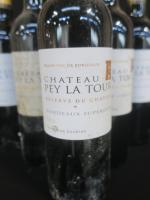 9 bouteilles Château Pey La Tour, Réserve du Château, Bordeaux...