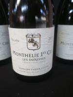 3 bouteilles Monthelie 1er cru « Les Duresses » 2017 Domaine Fabien...