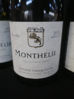 6 bouteilles Monthelie 2018 Domaine Fabien Coche à Meursault, blanc,...