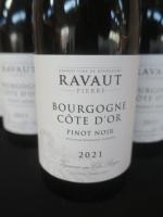 12 bouteilles Bourgogne Côte d'Or Pinot noir 2021 Pierre Ravaut...