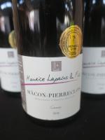 9 bouteilles Mâcon-Pierreclos, Gamay, 2018 rouge Maurice Lapalus et fils...