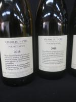8 bouteilles Chablis 1er cru Fourchaume, Guillaume Vrignaud à Fontenay...