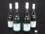 4 bouteilles Saint Joseph « Lyseras »2021 blanc Yves Cuilleron à Chavanay,...