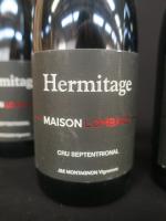 4 bouteilles Hermitage cru septentrional 2014 rouge Maison Lombard à...