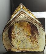 Elément de vitrail d'époque XIII's (?) représentant la Descente de...