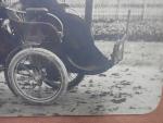 AUTOMOBILIA : Rare photographie d'un quadricycle Chenard et Walcker avec...
