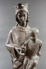 Émilien CABUCHET (1819-1902) pour POUSSIELGUE-RUSAND P.: Vierge à l'Enfant bénissant...