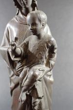 Émilien CABUCHET (1819-1902) pour POUSSIELGUE-RUSAND P.: Vierge à l'Enfant bénissant...
