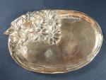 MARIONNET Albert (1852-1910) : Petit vide-poche en bronze à décor...
