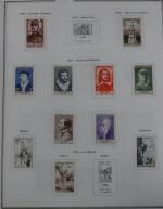 FRANCE ANNEES 1956 à 1966 - Collection NEUFS, 11 ANNEES...