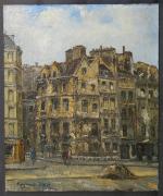 BESSE Raymond (1899-1969) : Paris, vieilles maisons près de la...