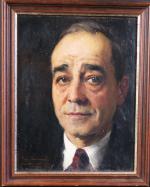 CHARAVEL Paul (1877-1961) : Portrait d'homme. H.s.P. signée et datée...