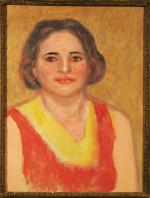 SLADE Conrad (1871-1949) : Portrait de femme  (La Belle...