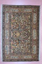 Tapis d'Orient en laine nouée main, 193 x 129