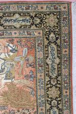 Tapis d'Orient en laine nouée main, 190 x 106