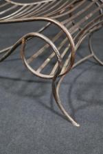 DUBREUIL André (1951). Paire de grandes chaises modèle "Spine Chair"...