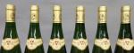 Alsace. Six bouteilles de Muscat 2001 Roger Heyberger en carton