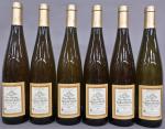 Alsace. Six bouteilles de Muscat d'Alsace vieilles vignes 2003 Roger...