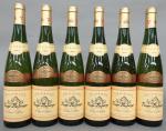 Alsace. Six bouteilles de Pinot blanc 2003 Roger Heyberger en...