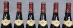 Alsace. Six bouteilles de Rouge d'Alsace 2003 Roger Heyberger en...