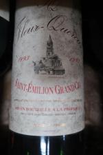 Bordeaux rouge. Six bouteilles Château Saint Emilion Fleur Quercus 1993...