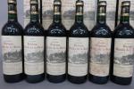 Bordeaux rouge. 12 bouteilles Château Moulin de la Gache Premières...